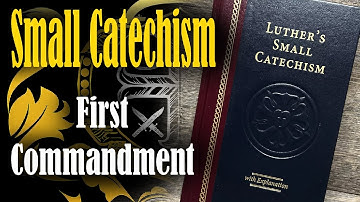 The 10 commandments - The First Commandment