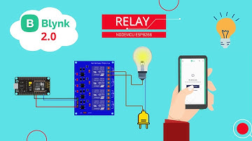 Internet of things (IoT) ควบคุมการเปิดปิดรีเลย์ #blynk2