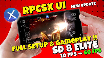RPCSX UI – Official PS3 Emulator for Android! Full Setup + Gameplay Test