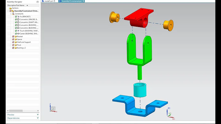 Siemens NX Basic Assemblies Tutorial - DayDayNews