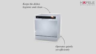 hafele appliances - aqua mini dishwasher | it's #timeforchange