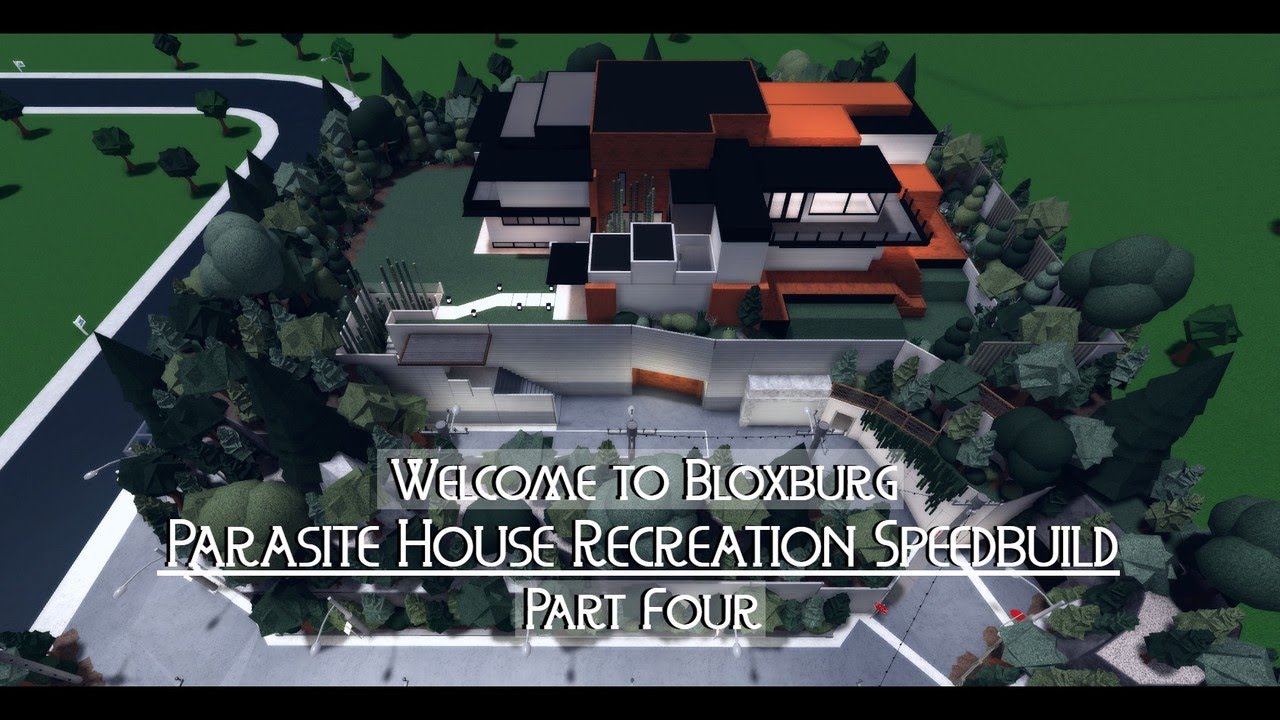 Parasite House Recreation Speedbuild Part 4 4 Roblox Welcome To Bloxburg Youtube - roblox parasite