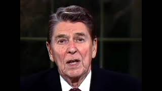 Reagan's Heartfelt Farewell: A President's Final Address from the Oval Office