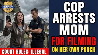 KENTUCKY TROOPER ARRESTS MOM FOR FILMING, LOSES IN COURT!