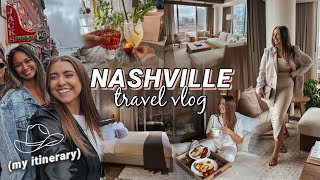 WEEK IN NASHVILLE VLOG | food, my favorite bars, our friend&#39;s concert, &amp; huge hotel suite tour!