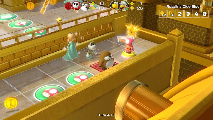 Super Mario Party Partner Party #1556 Tantalizing Tower Toys Koopa & Hammer Bro vs Shy Guy & Monty