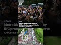EDSA Protest Draws Thousands Over Graft Case #shorts