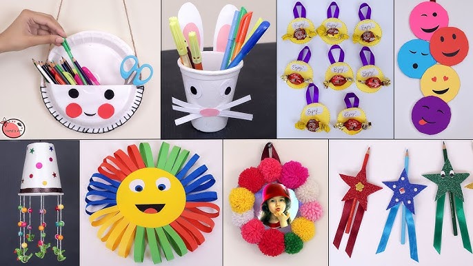 Épinglé sur Easy Craft Ideas for kids