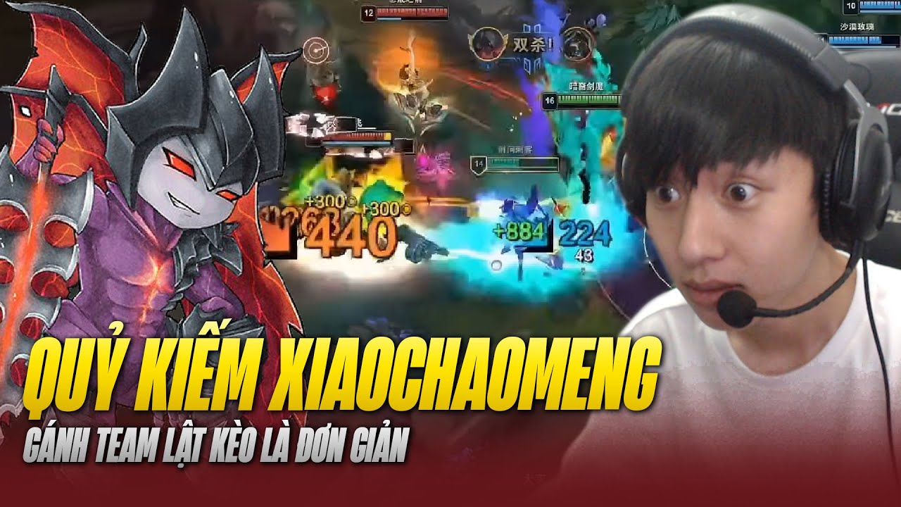 XIAOCHAOMENG VÀ GAME ĐẤU GÁNH TEAM LẬT KÈO MÃN NHÃN VỚI KÈO AATROX VS MORDEKAISER