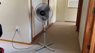 2000s Mistral 16" pedestal fan model M1247CH