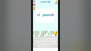 Dingbats - Word Trivia Level 181 to 190 Walkthrough