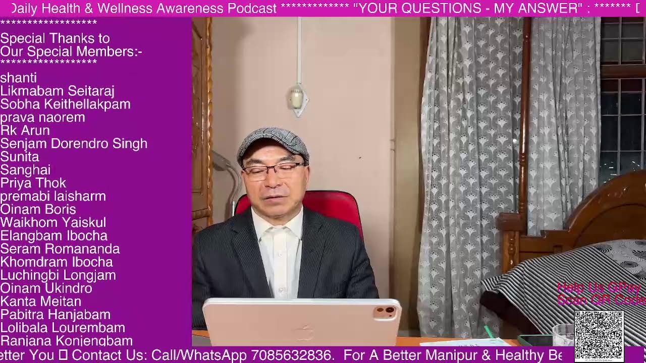 Your Questions - My Answer: 19-Feb-2026: Daily Health & Wellness Awareness Podcast