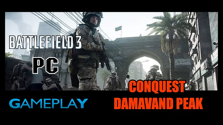 Gameplay Battlefield 3 PC Conquest Damavand Peak - HD - 1080p - 2021 (No Commentary)