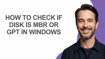 How To Check If Disk Is MBR Or GPT In Windows - KevinHowTo