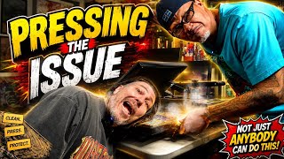 I Went to a Comic Book Presser’s Lair!