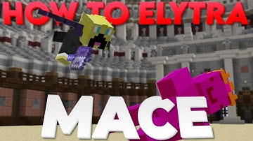 How to Elytra-Rocket-Mace in Minecraft