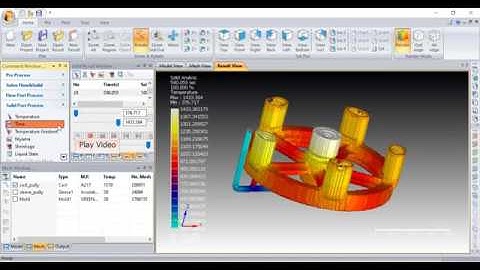 Sand Casting Simulation using Z CAST PRO Stress - Casting Simulation Software | DHIO Research