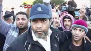 Zawia Libya on Mar6th from Sky news...الزاوية ليبيا
