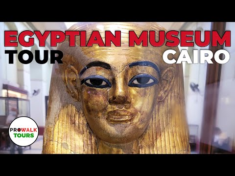 Egyptian Museum Cairo TOUR - 4K with Captions *NEW!*