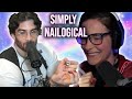 Simply Nailogical helps HasanAbi to get his nails painted!