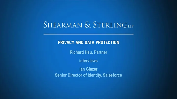 Richard Hsu Interviews Ian Glazer, Senior Director...