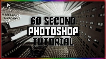 How to quickly make a thumbnail border in Photoshop
