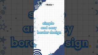 border design ideas for beginners|border design|#borderdesign #art