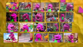 Barney & Friends Season 4 Custom Intro Comparison Drewit1 Version