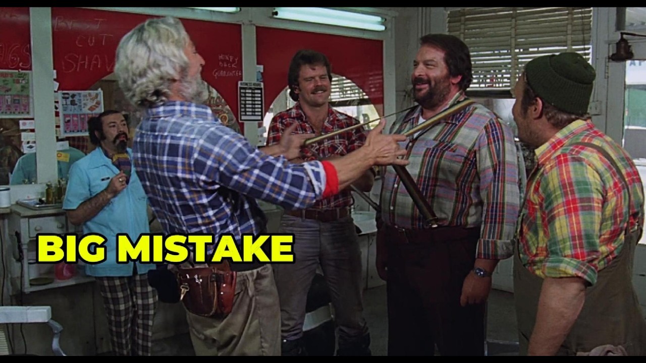 Never joke around with him | Bud Spencer