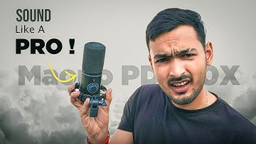 YouTubers Ka Secret Mic? 🤫 | Maono PD200X Review & Sound Test