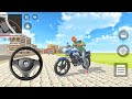 Franklin bike driving game 😀 new open world android gadi game 🎮 thar car driving simulator part 4