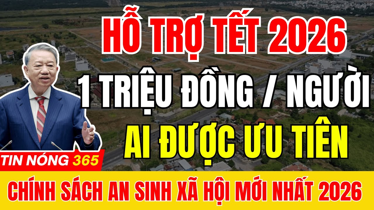 Tết 2026 Hỗ Trợ Đến 1.000.000 Đồng – Địa Phương Nào Có, Ai Được Nhận |