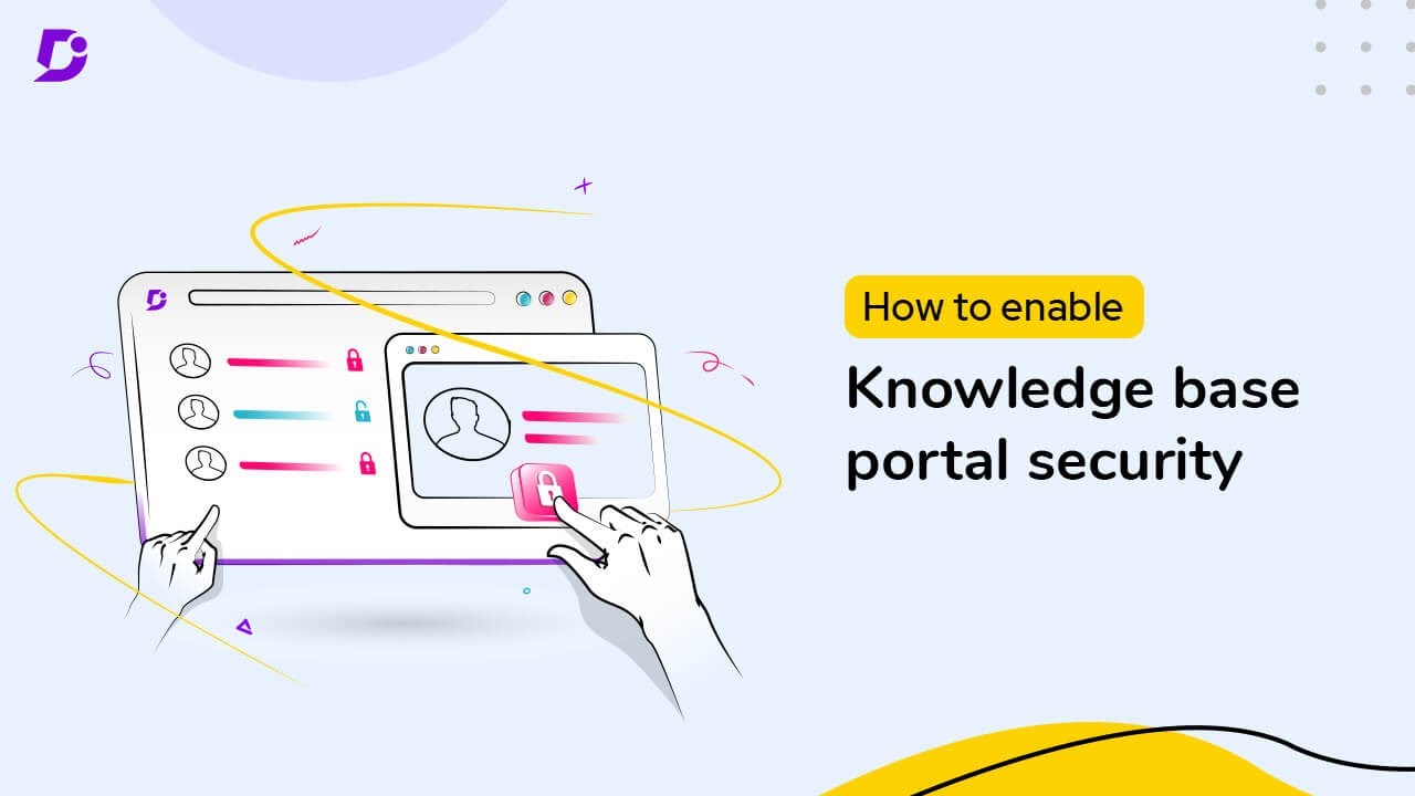 How to enable Knowledge base portal security - YouTube