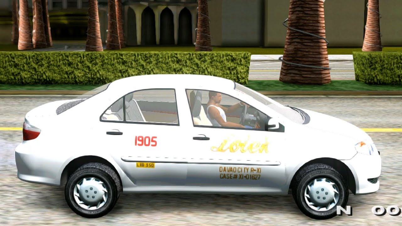 Toyota Vios LOLEK TAXI - GTA MOD _REVIEW - YouTube