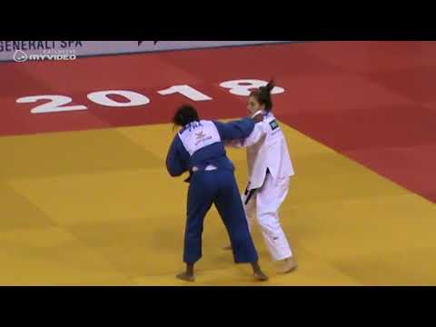 MARANIC Ivana CRO - M BAIRO Anne Fatoumata FRA, Bronze +78 kg.