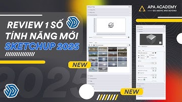 Review một số tính năng mới của bản SketchUp 2025