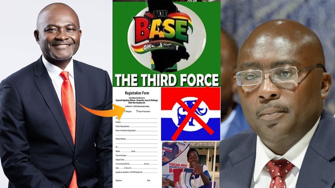 BREAK!! Mad Rush for The Base Registration form whiles NPP Struggles with it's new registration