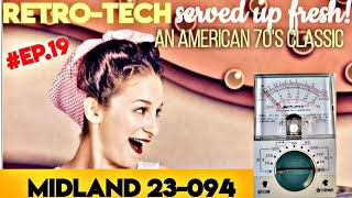 RETRO-TECH ○ MIDLAND POCKET Meter 23-094 Mini Review &amp; Teardown! (1975/78)