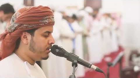 القارئ هزاع البلوشي مرئي  في جدة السعودية