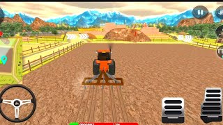 Tractor Farming 2021 = Simulador de Trator Agricultor Fazendeiro gameplay screenshot 1