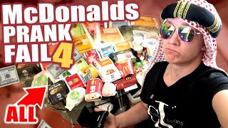 McDonalds PRANK FAIL  ALLES BESTELLEN!  McDonalds Roulette