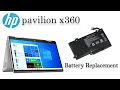 replace hp pavilion x360 battery