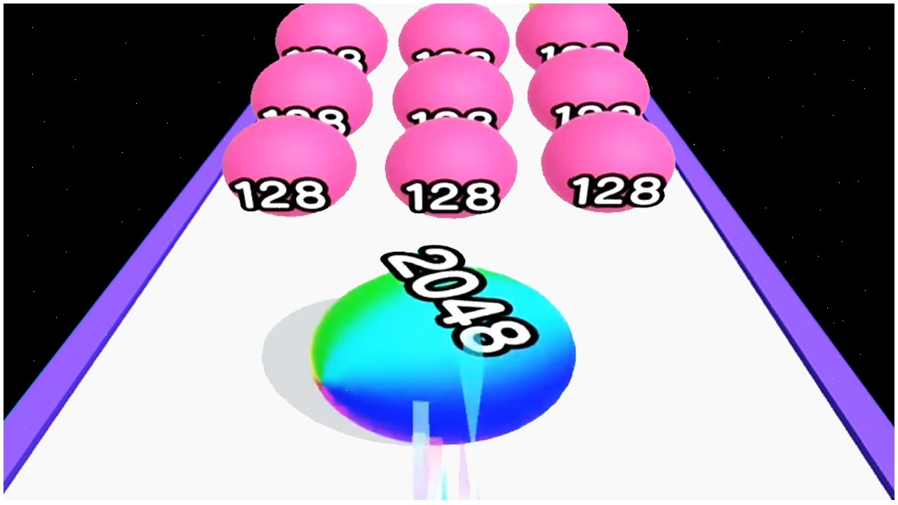 BallRun2048 - Gameplay Walkthrough - Levels 1-35