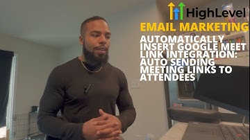 Automatically Insert Google Meet Integration: Sending Dynamic Links to Attendees