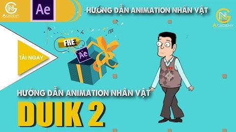 Bài 10. 1 Animation cho nhân vật di chuyển After Effects with Duik 2 Tutorial