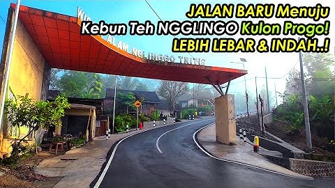 PELEBARAN JALAN Menuju KEBUN TEH NGLINGGO! 🌿 Jalan Baru, Akses Wisata Semakin Mudah!