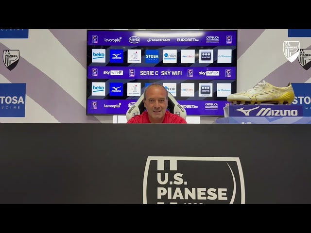 Conferenza stampa prepartita Vis Pesaro - Pianese | Mister Alessandro Birindelli