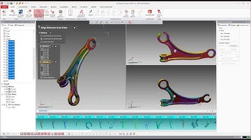 Geomagic Design X Tutorial -  Aligning Scans and Merging