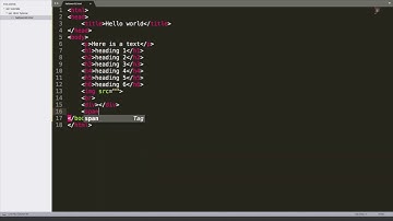 What is HTML and How to create HTML hello world tutorial
