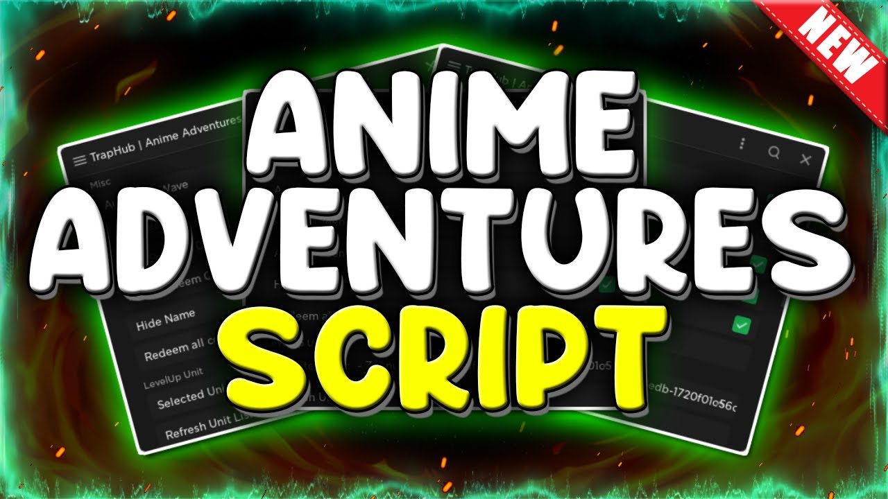 Anime Adventures Scripts – AutoFarm, Infinite gems & Redeem All